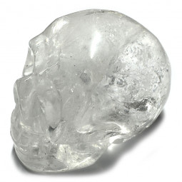 Crâne en Cristal de Roche - 8cm