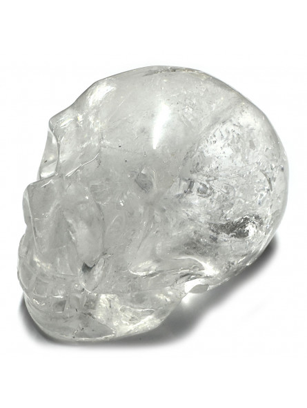 Crâne en Cristal de Roche - 8cm