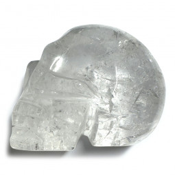 Crâne en Cristal de Roche - 8cm