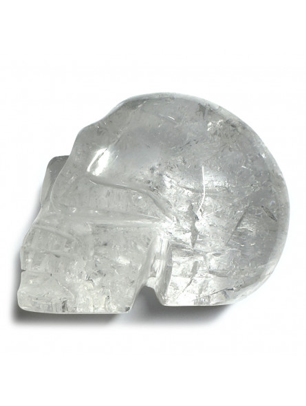 Crâne en Cristal de Roche - 8cm