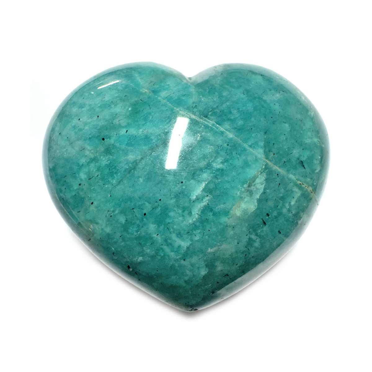 Coeur en Amazonite - 152 grammes