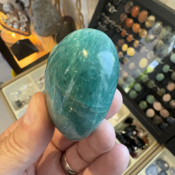 Coeur en Amazonite - 152 grammes