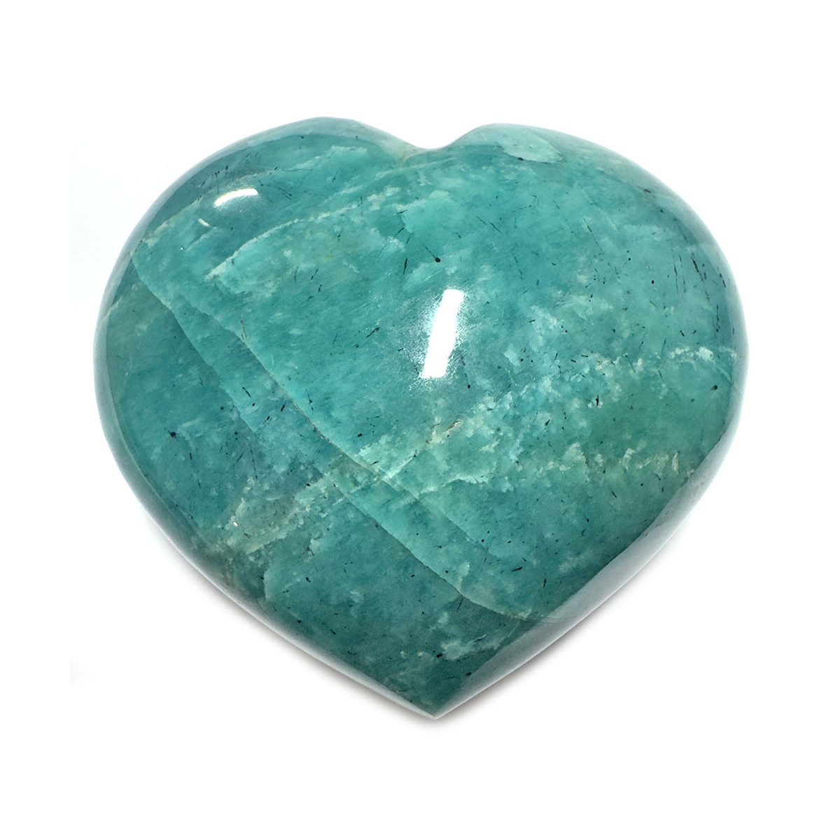 Coeur en Amazonite - 182 grammes