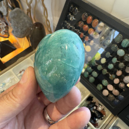 Coeur en Amazonite - 182 grammes