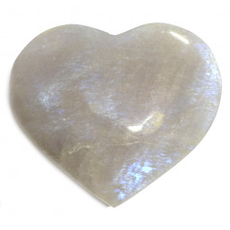 Coeur en Pierre de Lune - 100 grammes