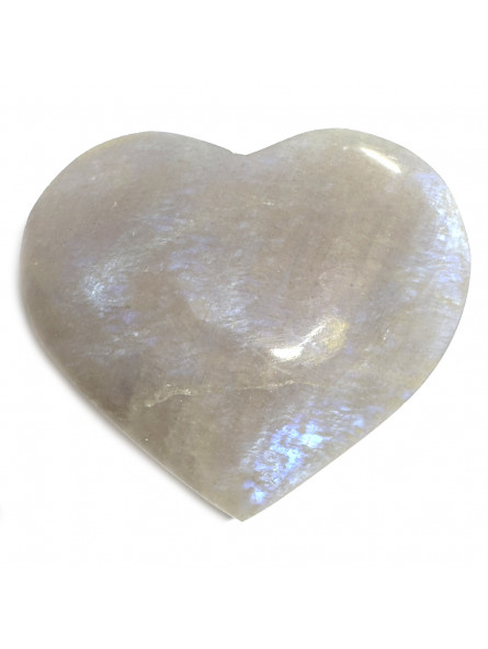 Coeur en Pierre de Lune - 100 grammes