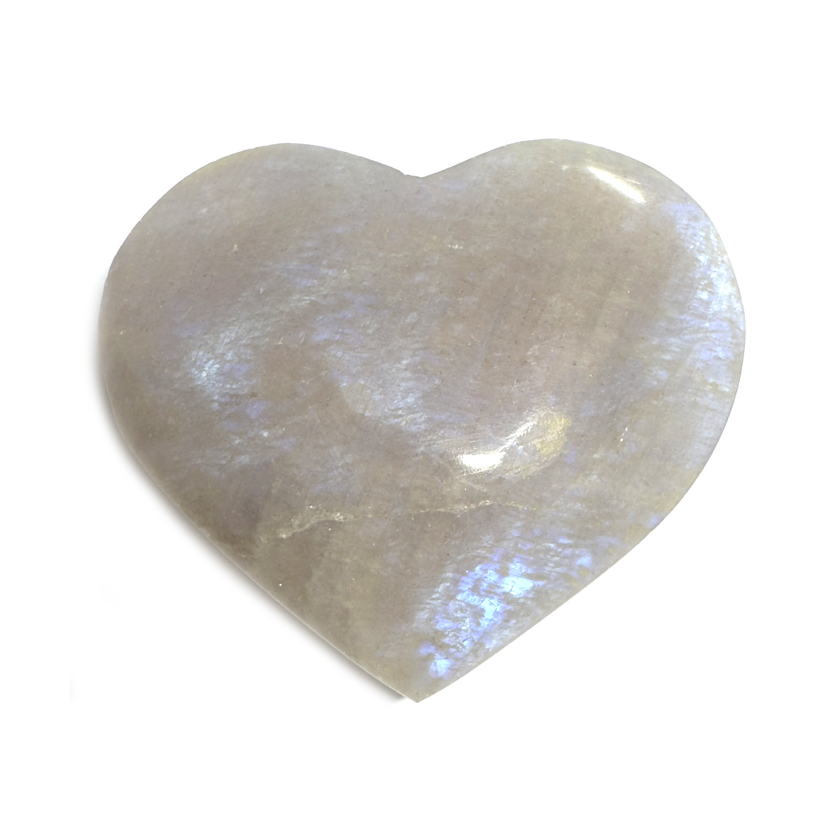 Coeur en Pierre de Lune - 100 grammes