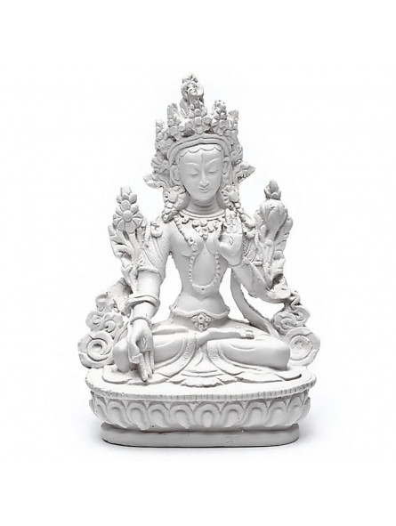 Statuette Bouddha Tara Blanche