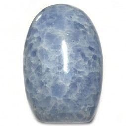 Forme libre en Calcite Bleue - 570 Grammes