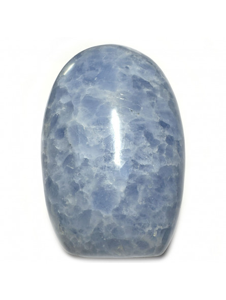 Forme libre en Calcite Bleue - 570 Grammes