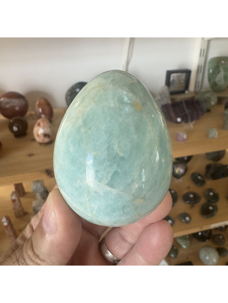 Oeuf en Amazonite - 240 Grammes