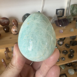Oeuf en Amazonite - 240 Grammes
