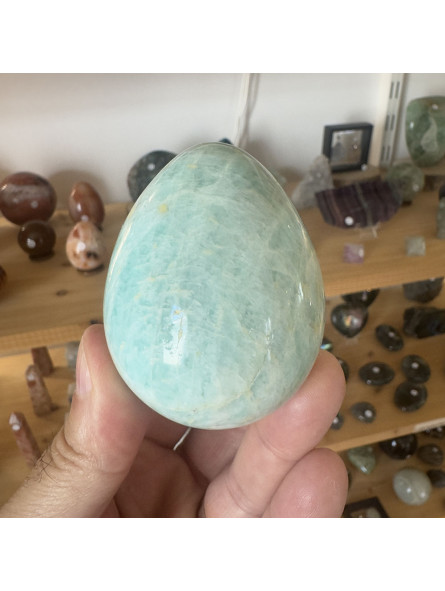 Oeuf en Amazonite - 240 Grammes