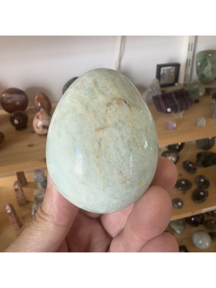 Oeuf en Amazonite - 240 Grammes