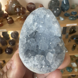 Mini Géode de Célestine - 285 Grammes