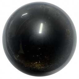 Sphère en Obsidienne Dorée - 50 mm