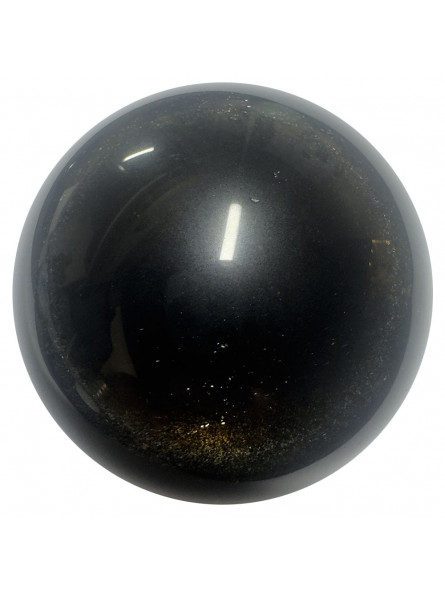Sphère en Obsidienne Dorée - 50 mm