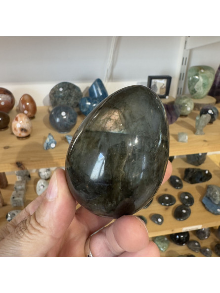 Oeuf en Labradorite - 308 Grammes