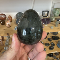 Oeuf en Labradorite - 308 Grammes
