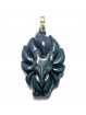 Pendentif en Obsidienne Oeil Céleste - Renard 9 Queues