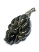 Pendentif en Obsidienne Dorée - Renard 9 Queues