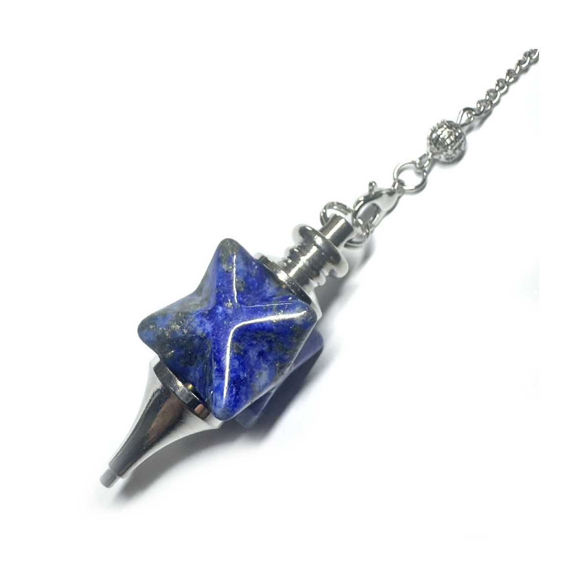 Pendule Merkaba en Lapis-Lazuli