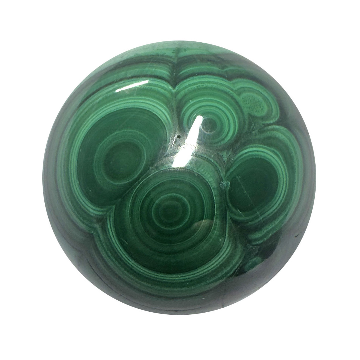 Sphère en Malachite de 40 mm