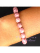 Bracelet Boules en Rhodonite