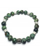 Bracelet Homme boules en Turquoise d'Afrique & Howlite