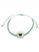 Bracelet Boules Macramé en Pierre de Lune