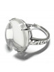 Bague Cristal de Roche en Argent 925