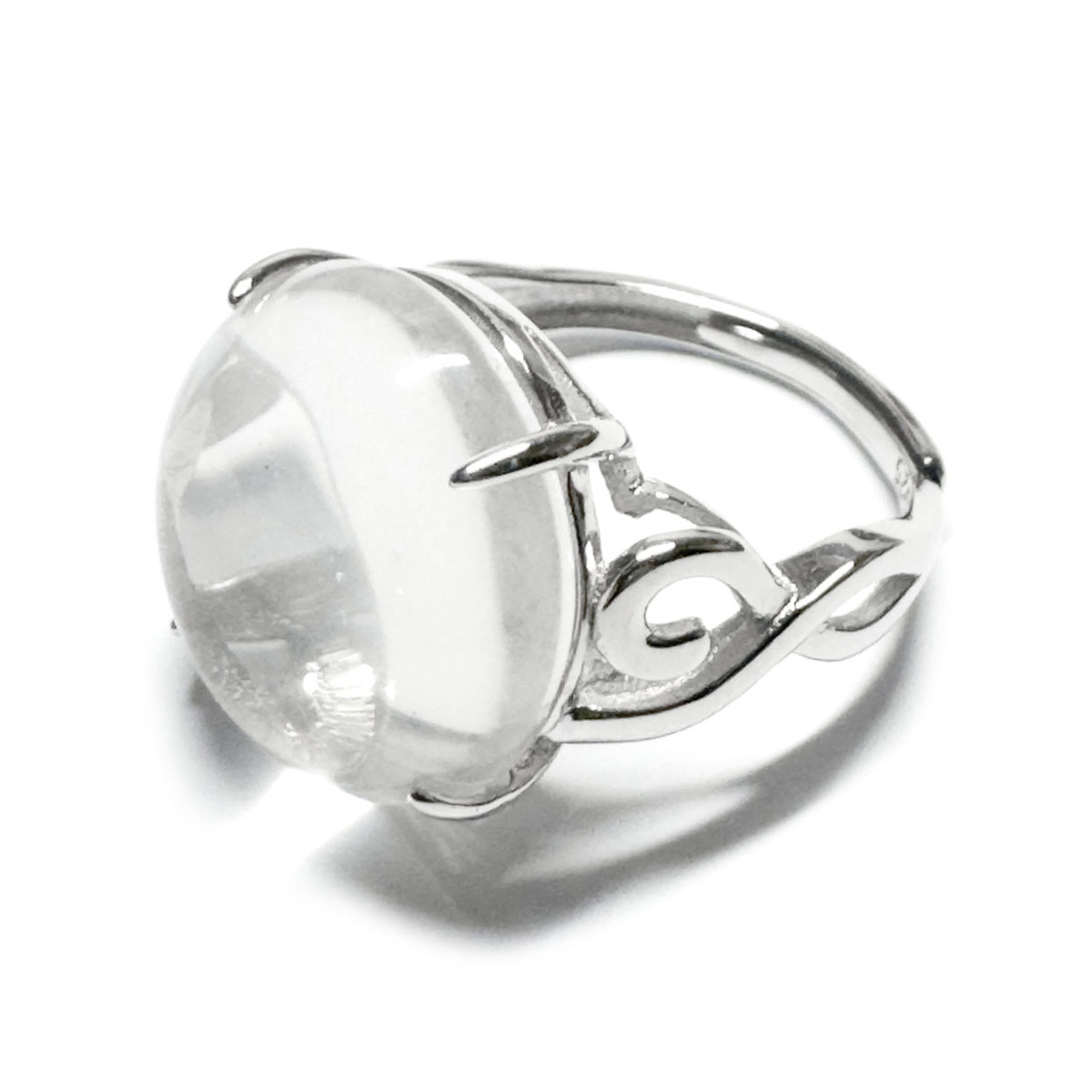 Bague Cristal de Roche en Argent 925