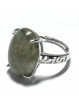 Bague Labradorite Ovale en Argent 925