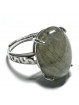 Bague Labradorite Ovale en Argent 925