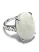 Bague Pierre de Lune Facettée Ovale en Argent 925