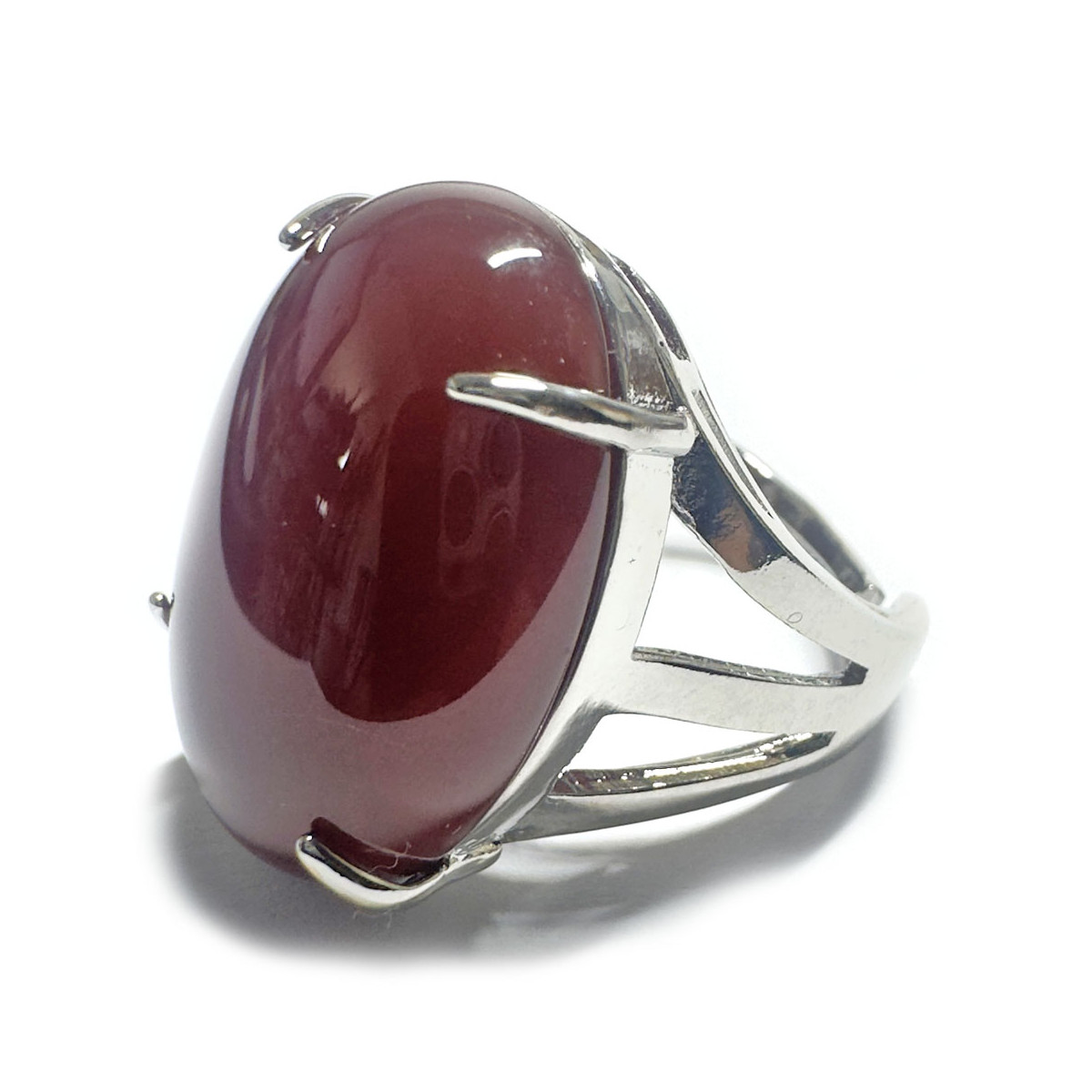 Bague Ovale en Cornaline