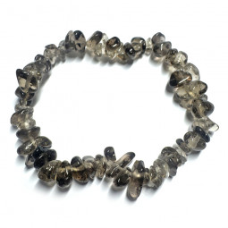 Bracelet Baroque en Quartz Fumé