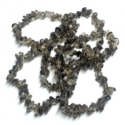 Bracelet Baroque en Quartz Fumé