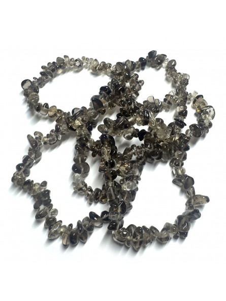 Bracelet Baroque en Quartz Fumé