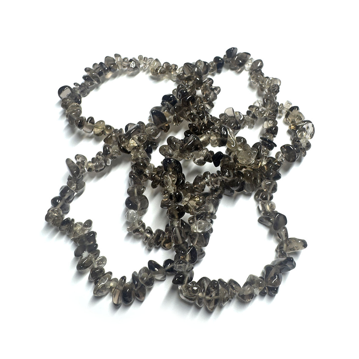 Bracelet Baroque en Quartz Fumé
