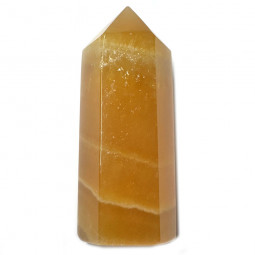 Pointe en Calcite Orange - 84 Grammes