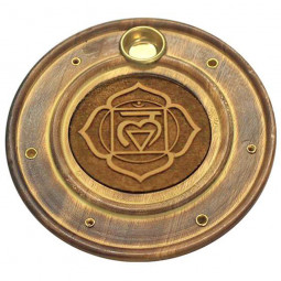 Porte Encens Chakra 1 en Bois