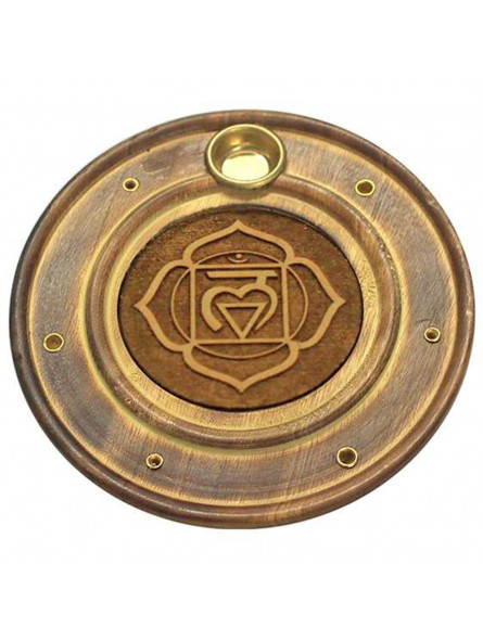 Porte Encens Chakra 1 en Bois