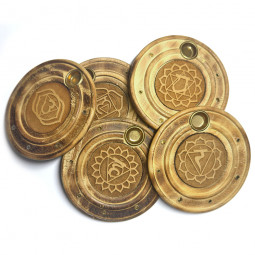 Porte Encens Chakra en Bois