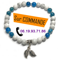 Bracelet Boules Apatite &...