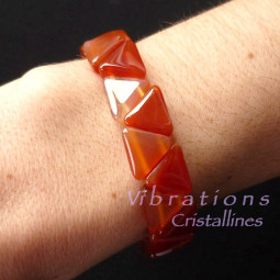 Bracelet en Cornaline