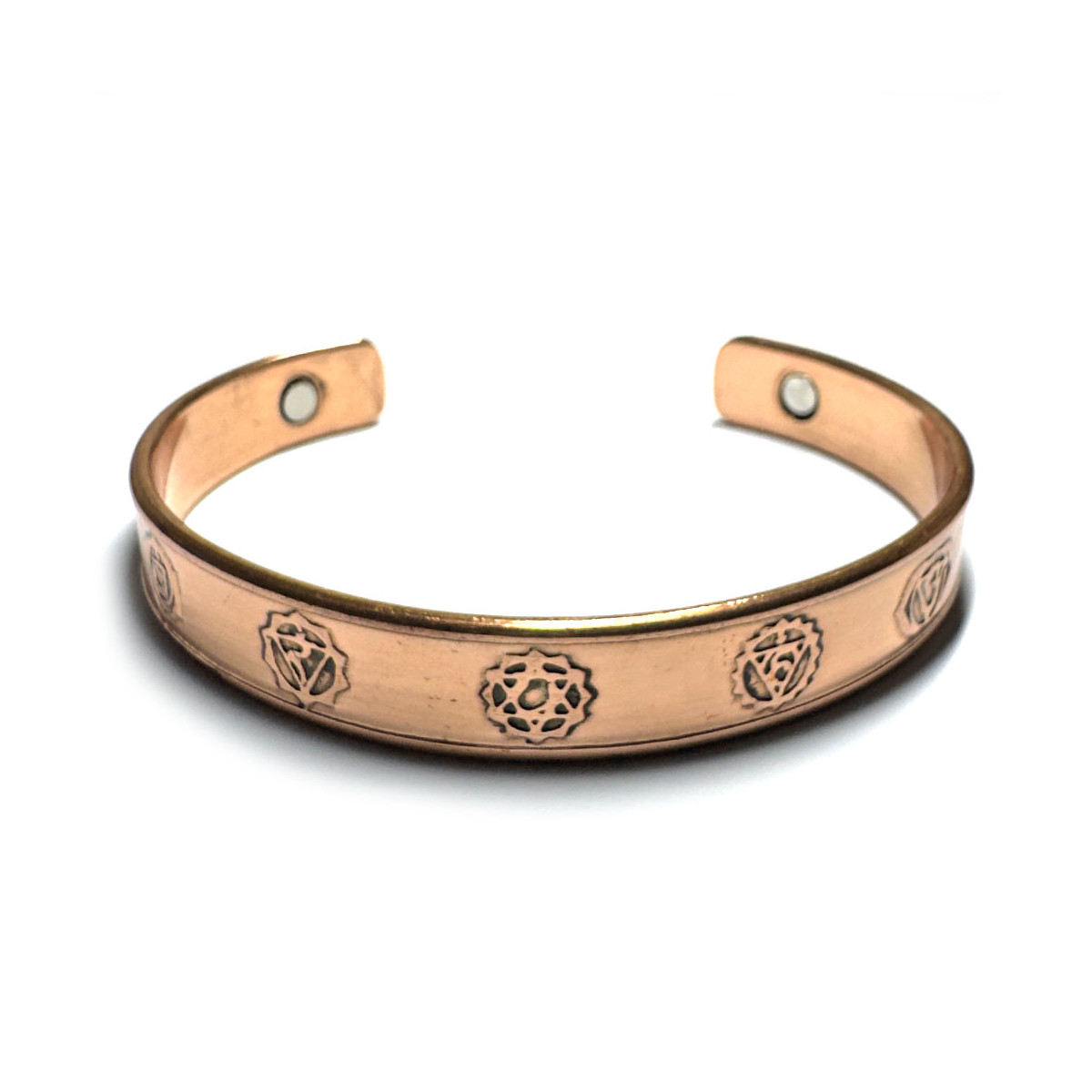 Bracelet Magnétique en Cuivre - 7 Chakras