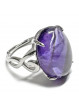 Bague en Améthyste Ovale et Argent 925