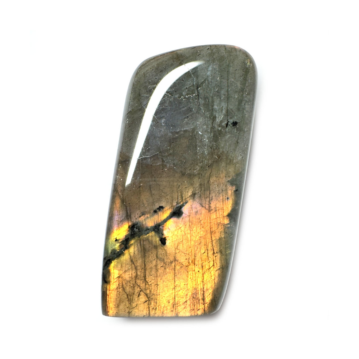 Forme libre en Labradorite - 158 Grammes