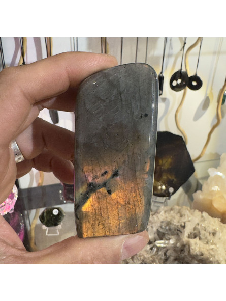 Forme libre en Labradorite - 158 Grammes